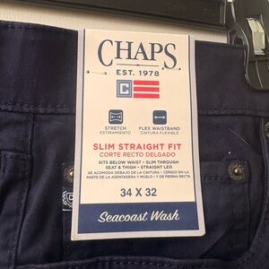 Chaps Classic Navy Trousers